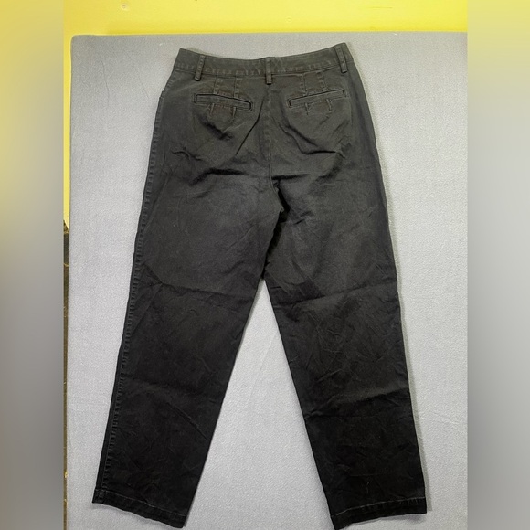 Talbots Petites Black Career Pants Womens 6 Casual Waitress Work Pants 1448 - Picture 7 of 8